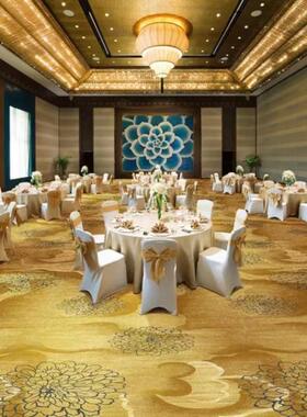 厅酒4店地毯800克印花走廊客房会满铺地毯米宽阻燃商用工程YX-YH8