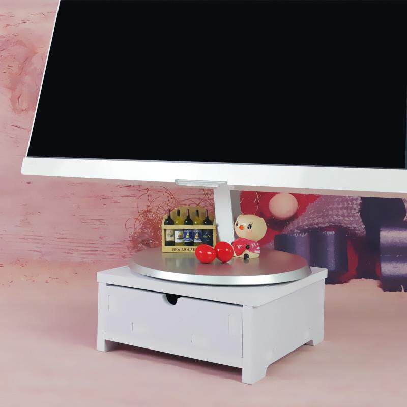 台式电脑萤幕增高架盒办公室桌面收纳迷你小尺寸单双层屏幕垫高