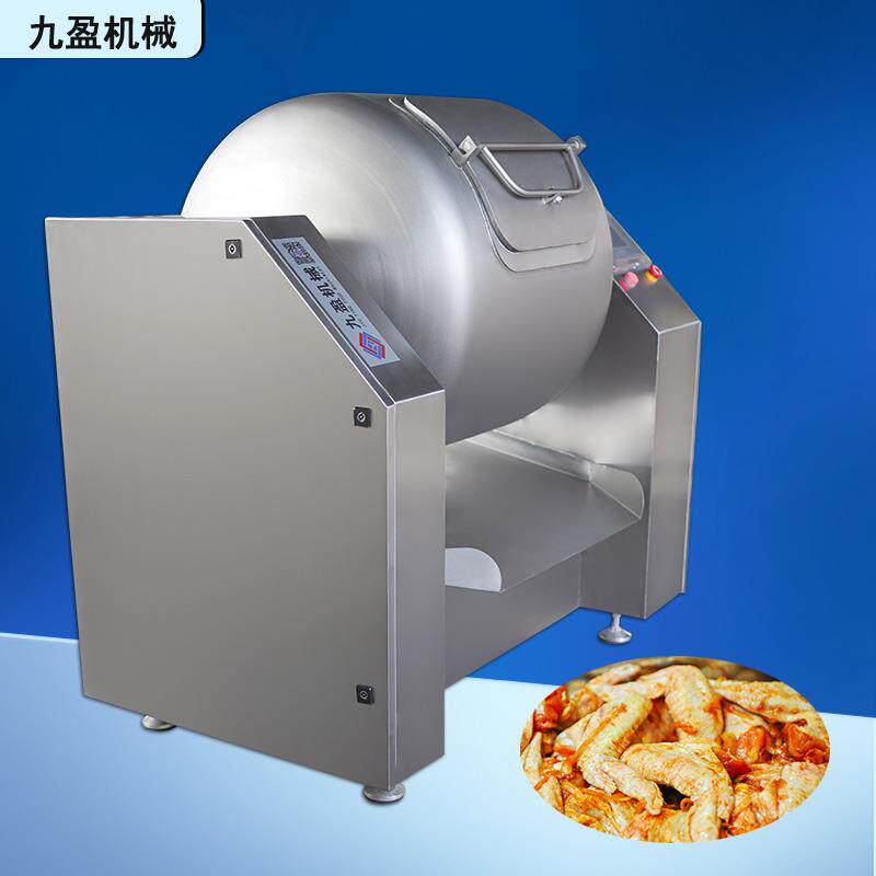 不锈钢真空滚揉机全自动牛羊肉滚揉腌制机进口德国泵肉制品腌肉机图片