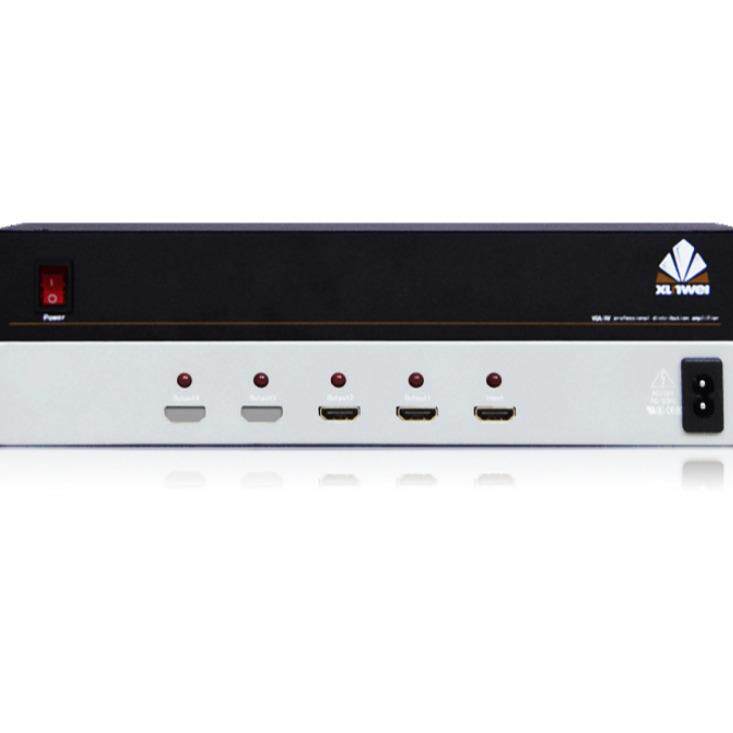 企业会议8路Displayport分配器DP视频分配器DP高清信号分配器设备