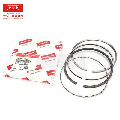 洋马发动机yanmar挖掘机原装4TNV106发动机活塞环 123907-22050