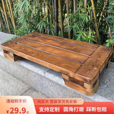 多用途实木脚踏板垫脚凳台阶踏脚板淋浴垫脚阳台晾衣增高凳可定制