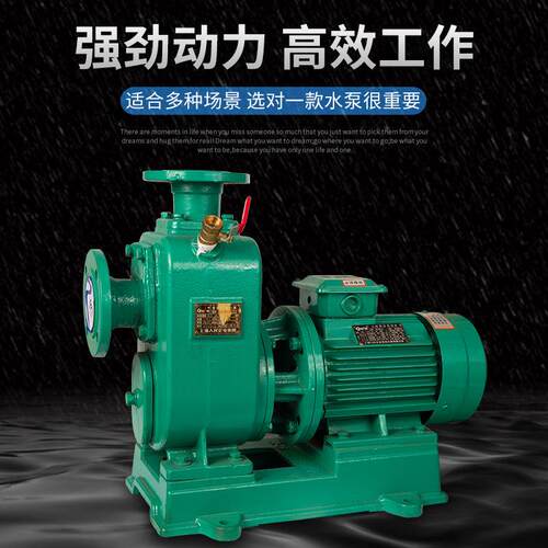 上海人民ZW/BZ系列自吸式清水离心泵管道泵排污泵抽水泵污水泵