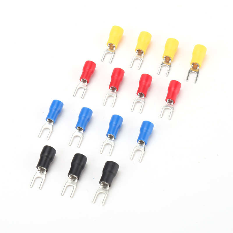 SV预绝缘接线端子 接线端子铜鼻子 U型Y型叉形豫绝缘冷压接线端子