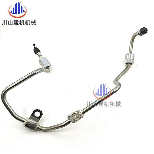 挖掘7机配件PC200210220240-8mo康明斯油6D10高压柴OJX油泵共轨管