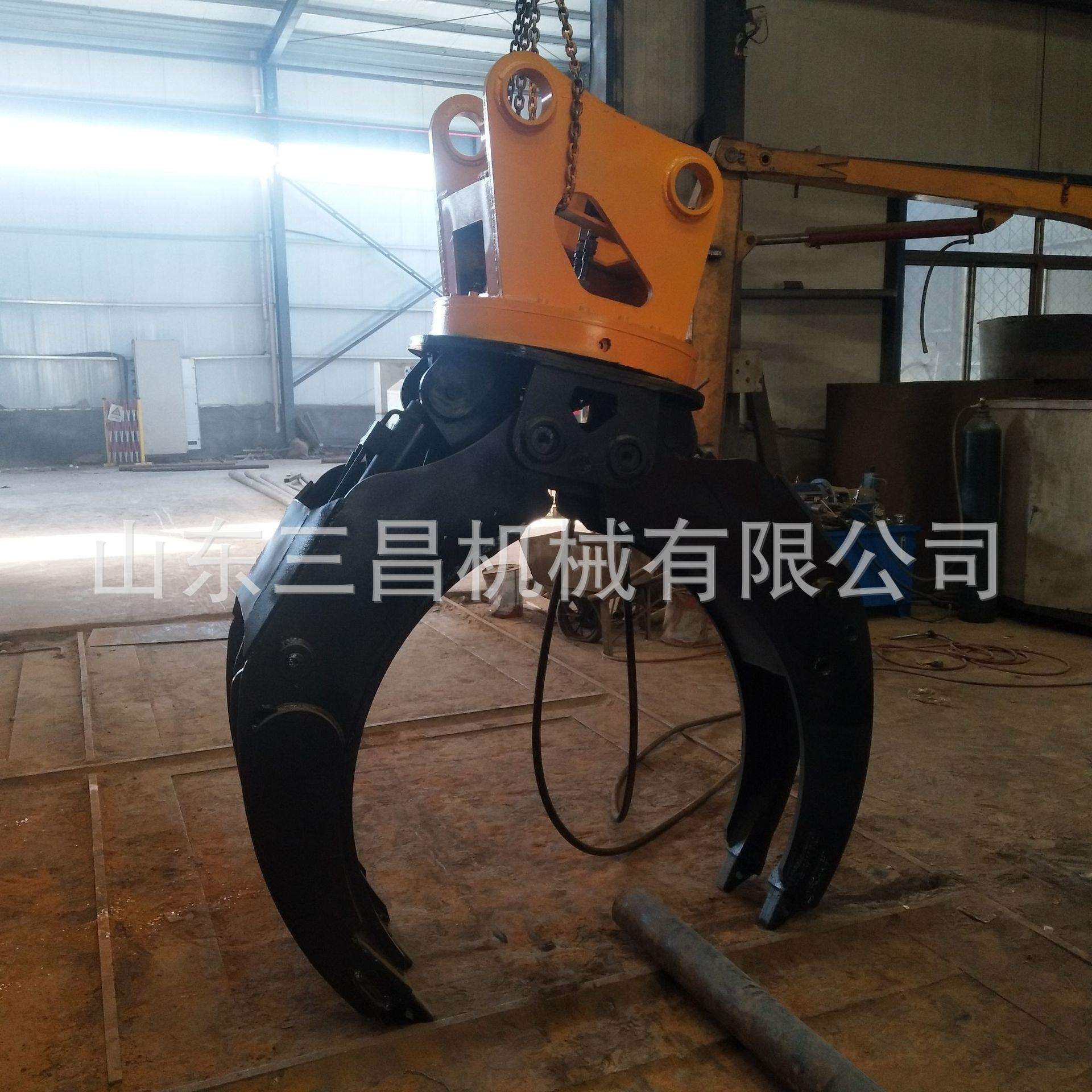 全新30/50装载机夹木器 抓木机 抓草叉 小型轮式抓木机