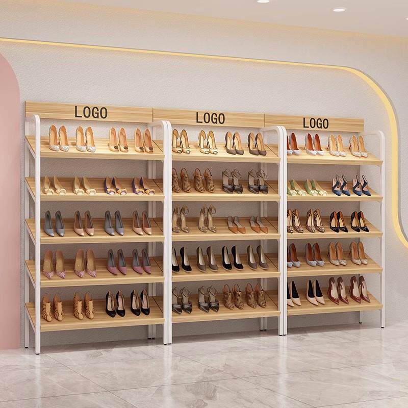 货架置物架展示柜斜面陈列化妆水果蛋糕礼品鞋店红酒柜超市零食架