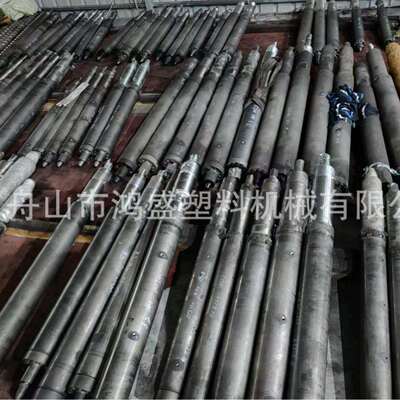 舟山厂家优惠提供老款海雄注塑机螺杆机筒氮化加硬喷咀过胶头SKD