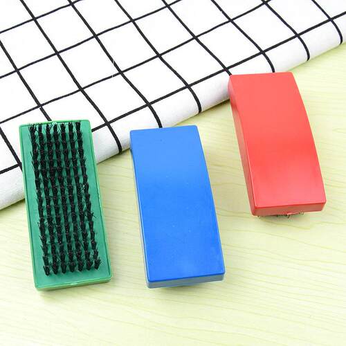 Deep-colored long arc soft bristle portable cleaning brush f