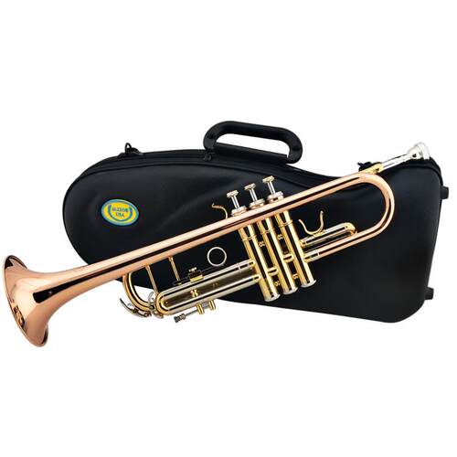爵士朗JAZZOR小号JZTR-400专业重量型小号乐器磷铜管体白铜变音管