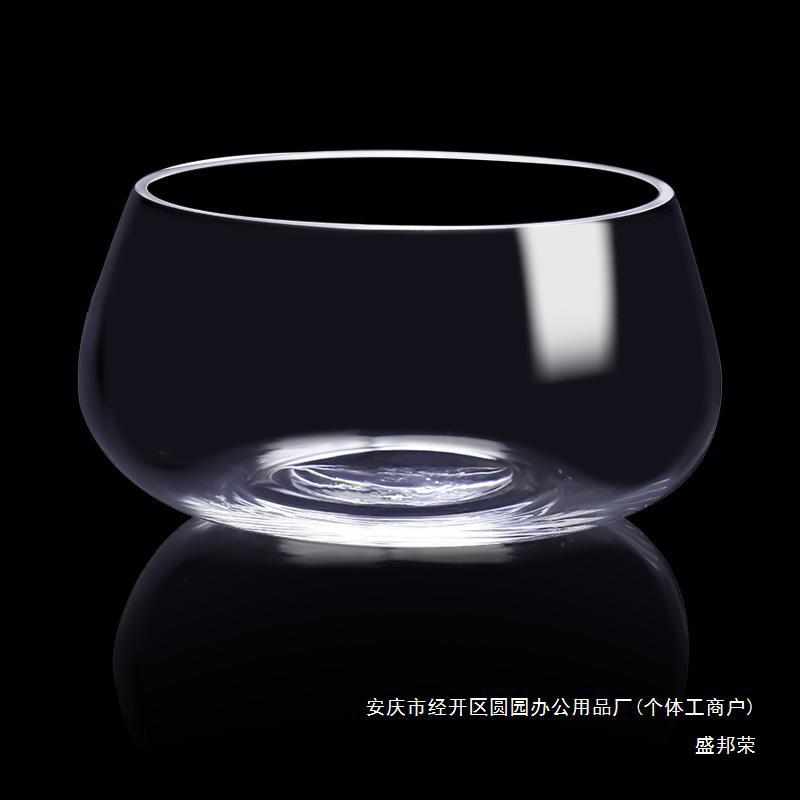 小鱼养殖龟缸乌龟缸玻璃箱圆形迷你办公桌家用桌面创意小型缸造景