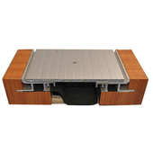 厂家供应地面双列嵌变形缝FRWS铝合金地面双列嵌型号FRWS