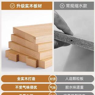 儿实落木书架儿童书架加厚置物架地BNA组合格子柜幼园储纳物收书
