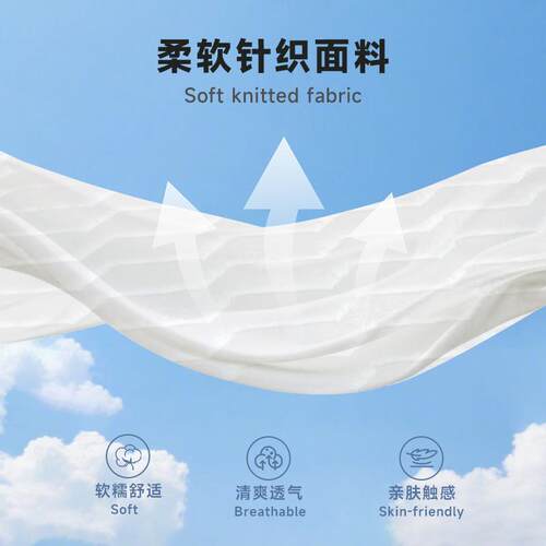 Hotel spring compression mattress天然乳胶弹簧席梦思床垫外贸