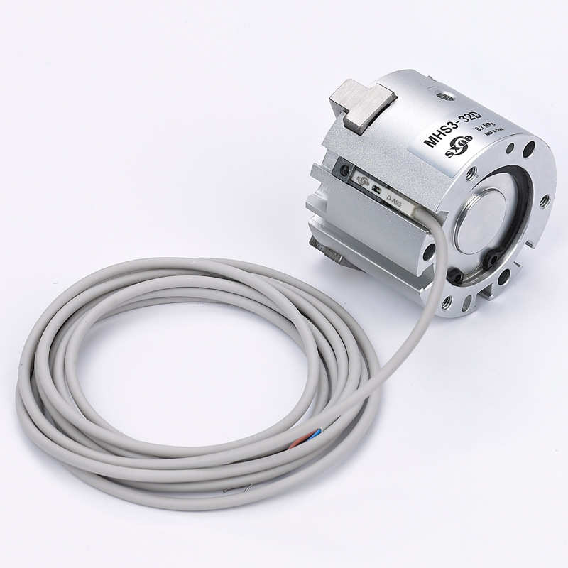 SXQD双鑫气动元件MHS2/3/4夹爪气缸系列 圆形夹爪MHS3-25