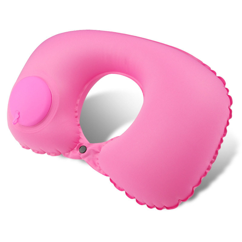 充气枕头旅行枕便携护腰靠垫坐车神器抱枕趴睡枕午休折叠吹气户外,床上用品,U型枕/便携枕,淘宝优惠券,粉丝福利购,淘宝优惠卷