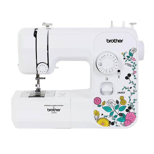 兄弟牌JA07家用0JA007电动缝纫机小多功厚能锁边型吃衣车