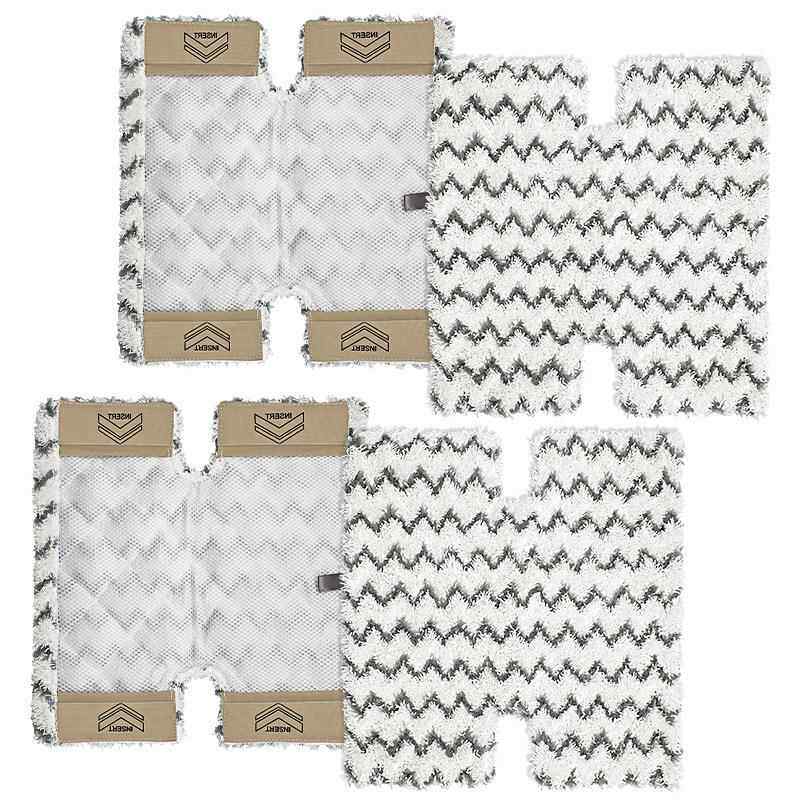 适配shark P3/P5/P8 S3973D S3973 蒸汽拖把布套 超细纤维拖把头