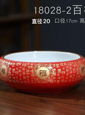中国创意大号陶瓷水仙花盆花瓶