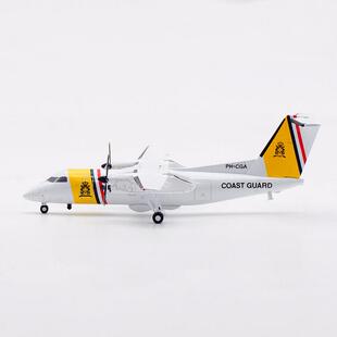 JC Wings 1:200 加勒比海岸警卫队 庞巴迪 冲8-100 合金 飞机模型