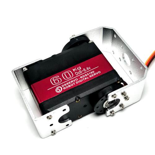 RDS5160达盛舵机60KG大扭力双轴数字舵机8.4V金属壳大扭矩舵机