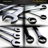 五金工具机修汽修两用板手组套 胜达两用扳手开口梅花挂袋套装