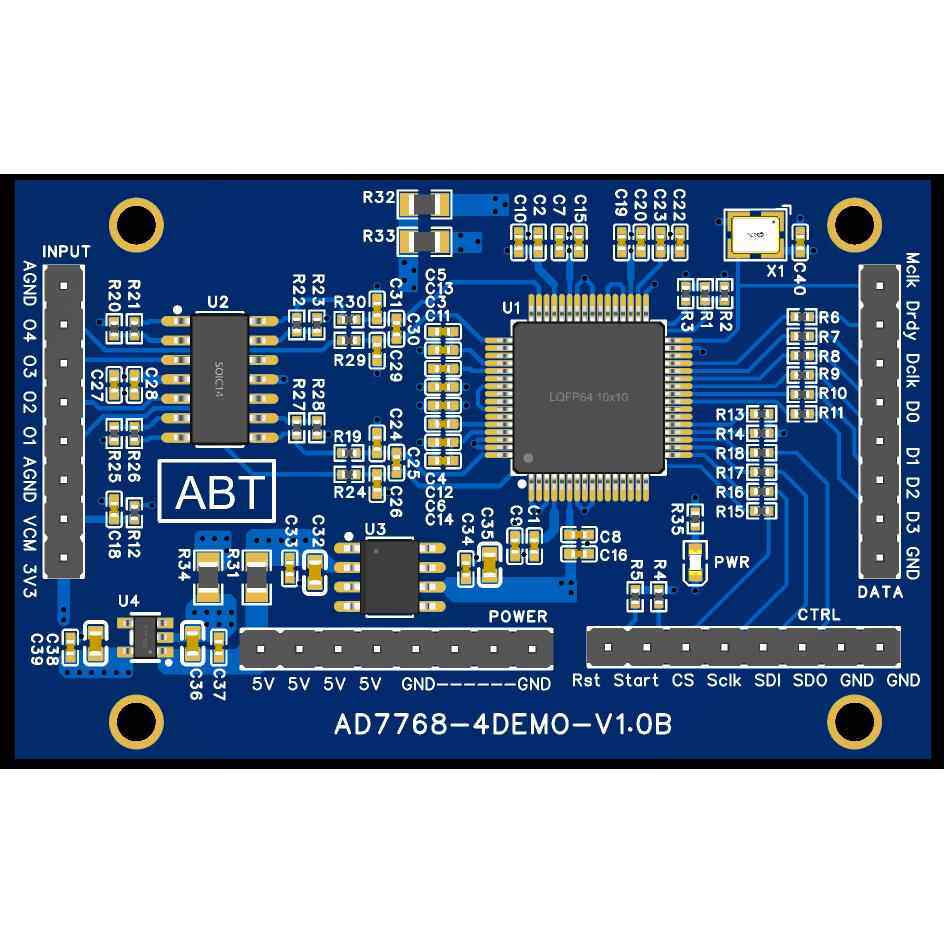 AD7768BSTZ/AD7768-4BSTZ开发板