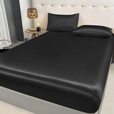 Waterproof Fitted Sheet Mattress Protective Cover Bedcover