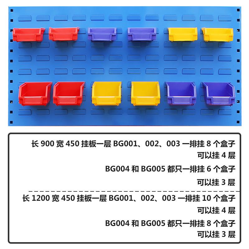 洞洞板方孔工具挂架百叶板挂板物料螺丝零件收纳置物架五金展示架