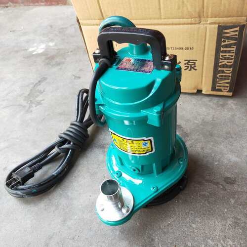 人民水泵QDⅩ1.5-10-0.3小型潜水电泵微型烤漆潜水电泵迷你型220V