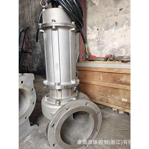 304不锈钢污水泵380V耐酸碱防腐蚀220V无堵塞切割化 工潜水排污泵