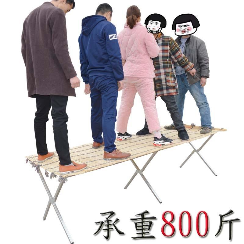 M&便夜市摆饰品地摊货架子46394折叠衣挂服水果多功能展示桌携简