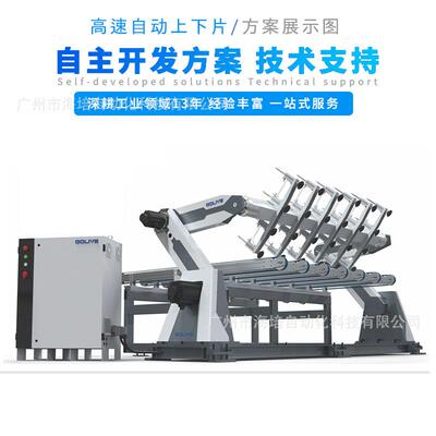 自主设计高速自动化上下片提供自动化解决方案