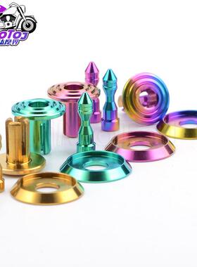 TMJ钛合金仪表盘膨胀卡扣23-24新款XMAX300仪表盘两侧卡扣套装TC4