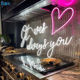 adream后备箱求婚浪漫氛围布置霓虹灯造型灯房间装 all 饰 was