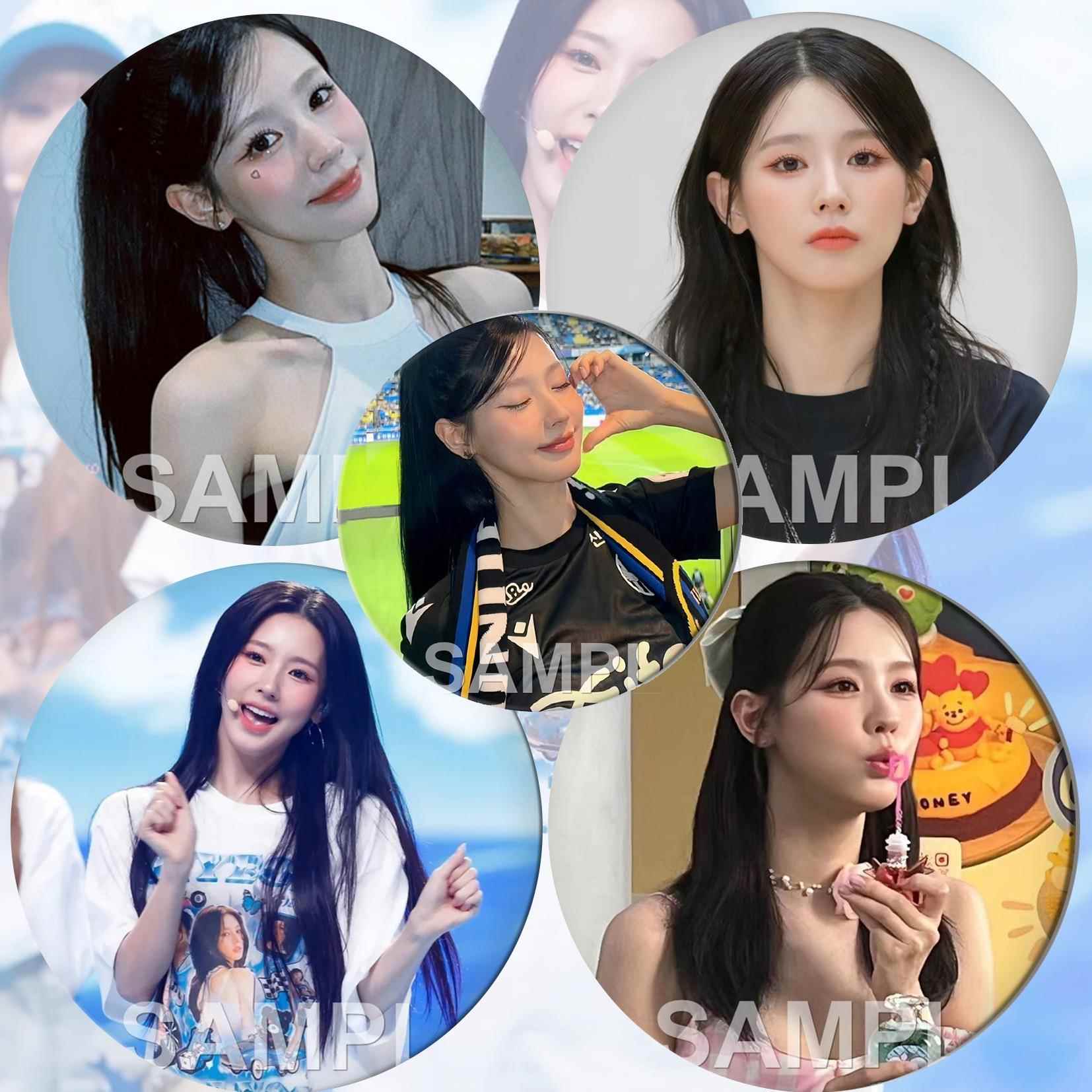 (G)IDLE赵美延周边吧唧徽章女明星爱豆粉丝应援镭射谷子痛包挂件