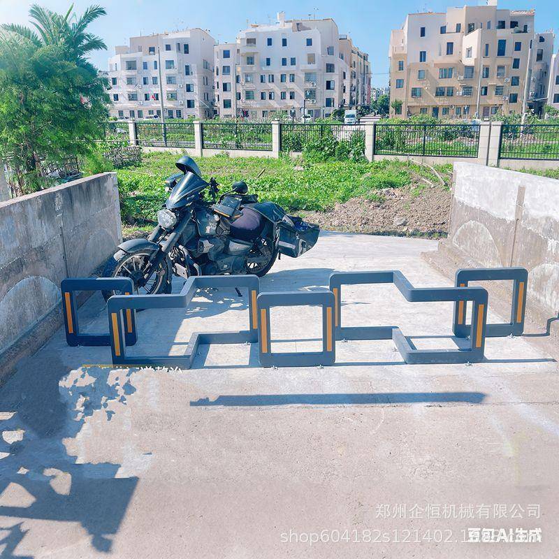 商业街车挡人车分流护栏可拆卸出入口景区小区步行街电动车隔离栏图片