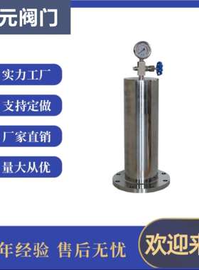 FT9000铸钢不锈钢水锤吸纳器水锤消除器DN1506寸