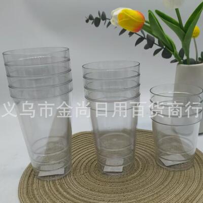 Manufacturer Direct Sale: Simple New Design PET Milk Tea Cup