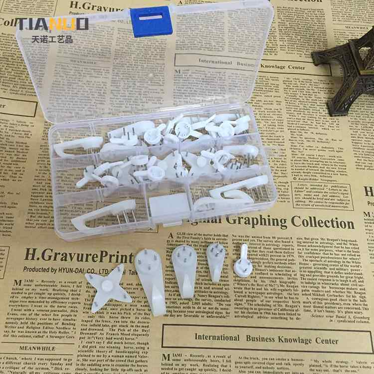 多用途套装隐形钉墙挂组合 婚纱照挂画挂钩墙钉配收纳盒
