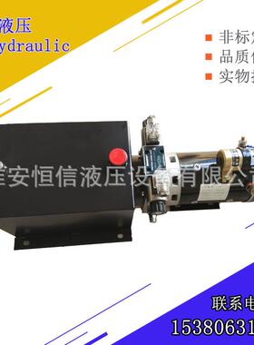液压泵站24V4KW直流动力单元上海升降机液压配件线控开关动力单元