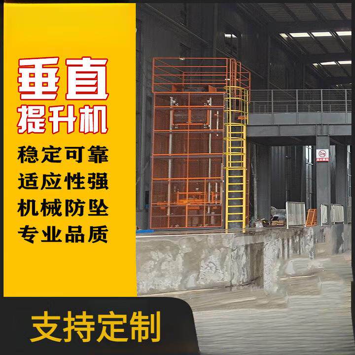高效往复式提升机连续式货物升降机械仓储工厂物流垂直输送设备