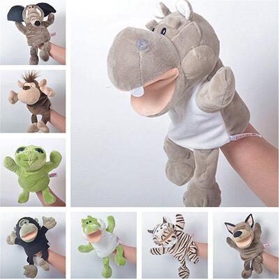 Plush toy hand puppet doll kindergarten story props 手偶布娃