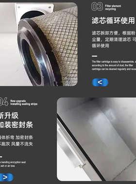 雕刻吸尘箱大功率果绿色吸尘器家用石雕核雕木雕免排气吸尘排气箱