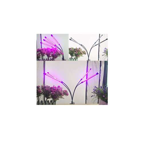 New design 36W TripleHead LED Plant Grow Light Kit三管双管灯