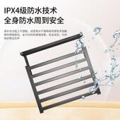 太空铝电热毛巾架浴室免打孔烘干架碳纤维加热定时浴巾架