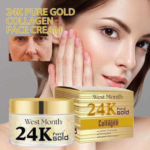 West Month 24k Collagen Cream - A face cream that helps to r