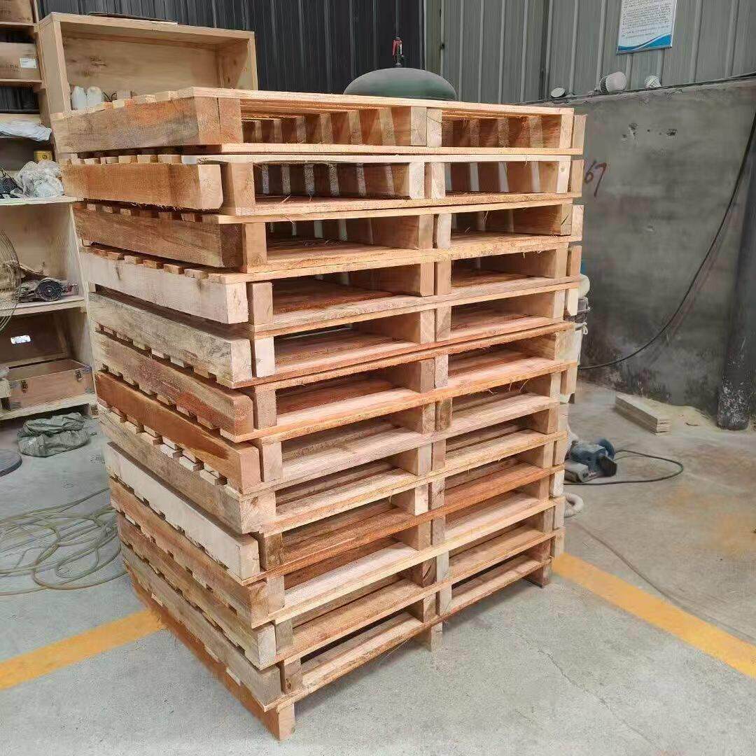 实木托盘工业叉车物流仓储卡板货运出口防潮木板实木托盘免熏蒸