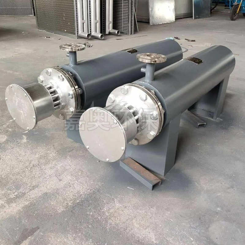 工业立式压缩空气预热器加热器厂家供应气体液体水循环管道加热器