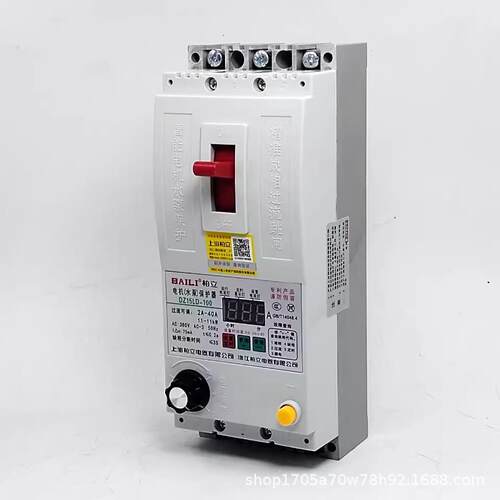 DZ15LD-100英文版柏立BAILI电机水泵保护器40A63A100AEnglish跨境